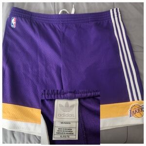 Adidas LA Lakers Shorts- Never Worn Size XL